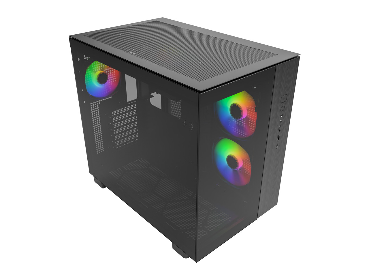 Montech King 65 PRO KING 65 PRO (B) Black ATX Mid Tower Computer Case