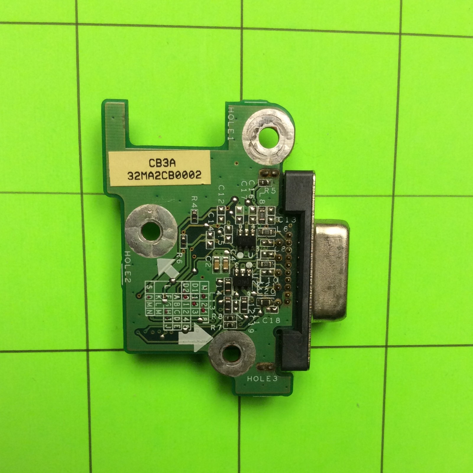 Gateway 6020GZ Maz Laptop Computer Port Jack IO Board 32MA2CB0002 DA0MA2IB6B4