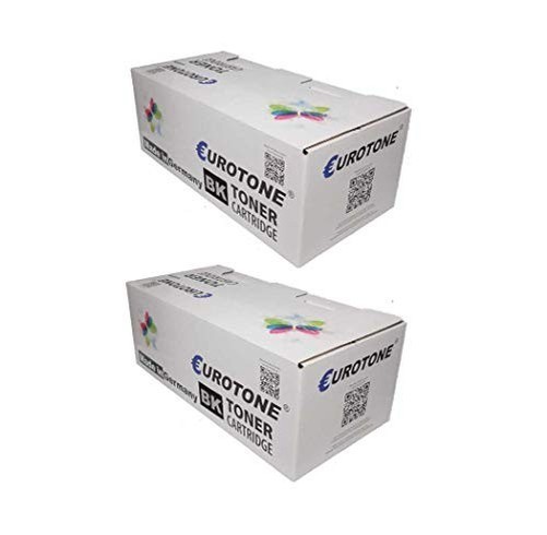 Eurotone 2x Tonerkassette Compatible for Ricoh Sp5200+Sp5200sr+Sp5210sf, Black