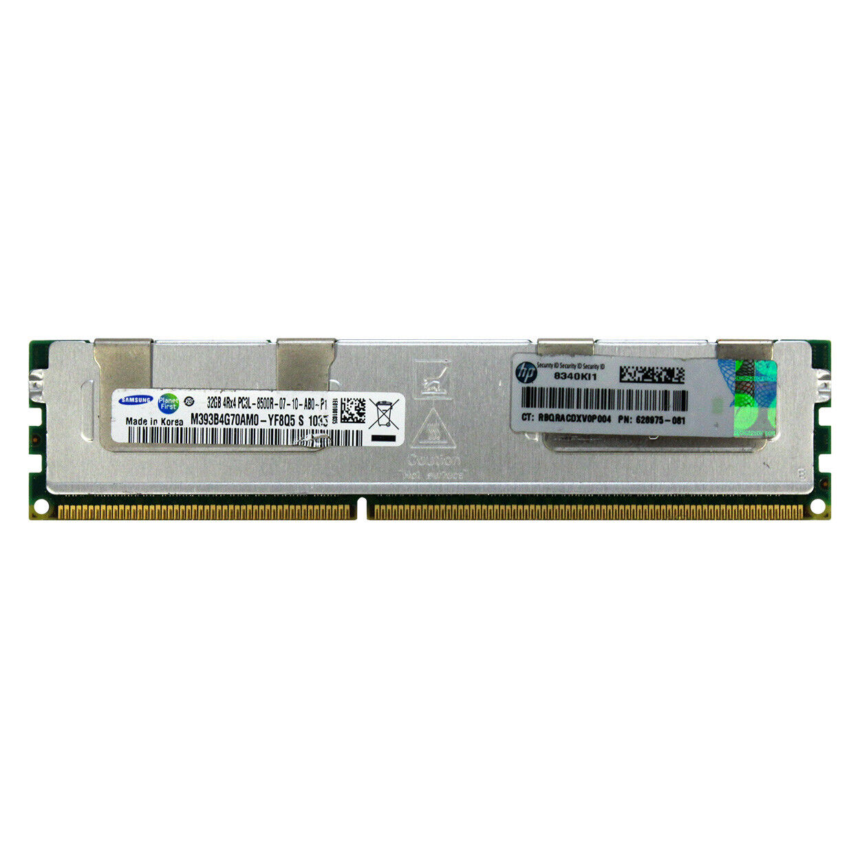 HP 627814-B21 632205-001 628975-081 32GB 4Rx4 PC3L-8500R REG SERVER MEMORY RAM