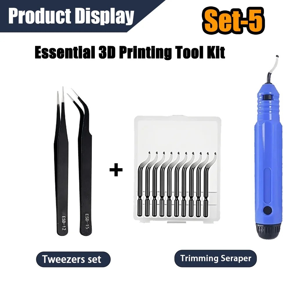 3D Printer Tools Kit, 53pcs 3D printer Accessories for All FDM/SLA Printers T