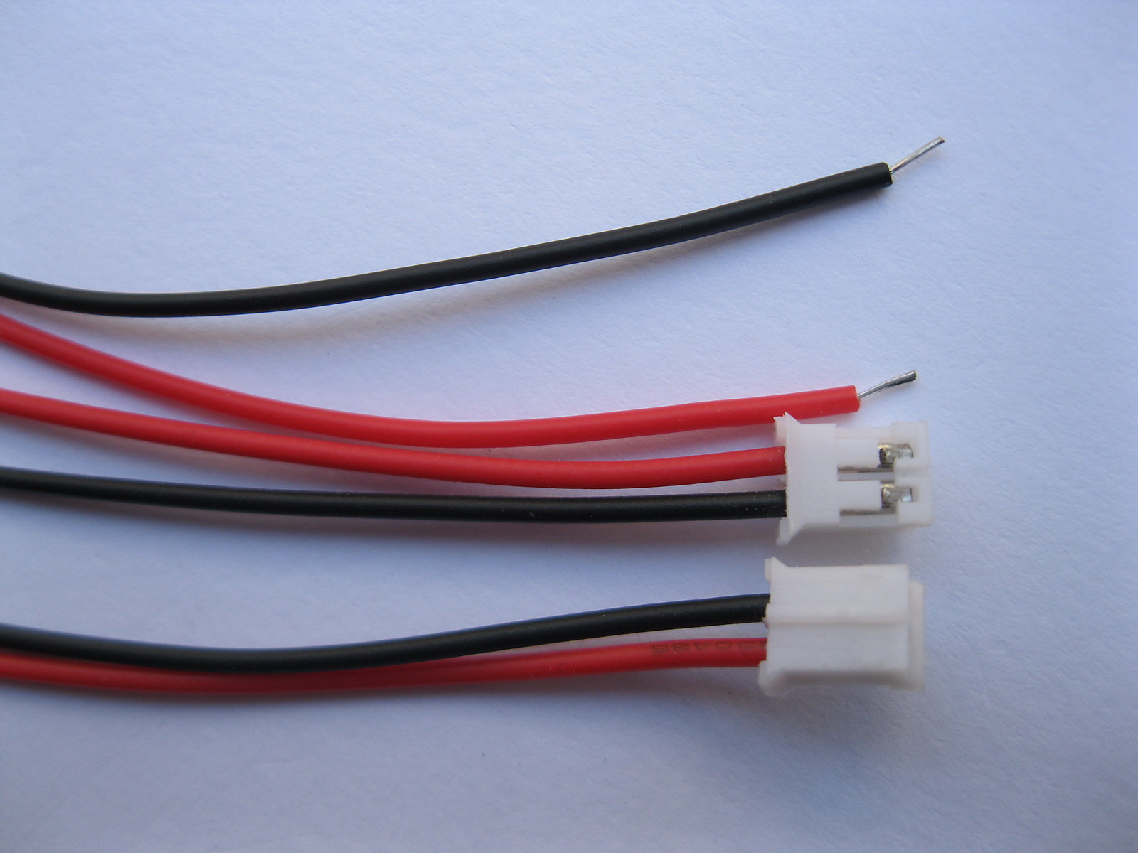 300 pcs PH 2.0mm Pitch 2 Pin Female Connector with 26AWG 200mm 7.9" Leads Cable