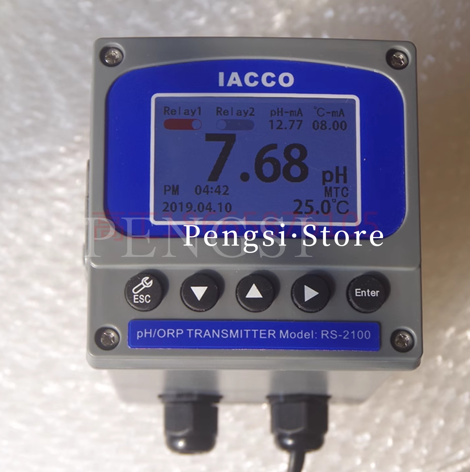 1PC RS2100s PH Meter/Acid Meter Industrial Online PH Transmitter