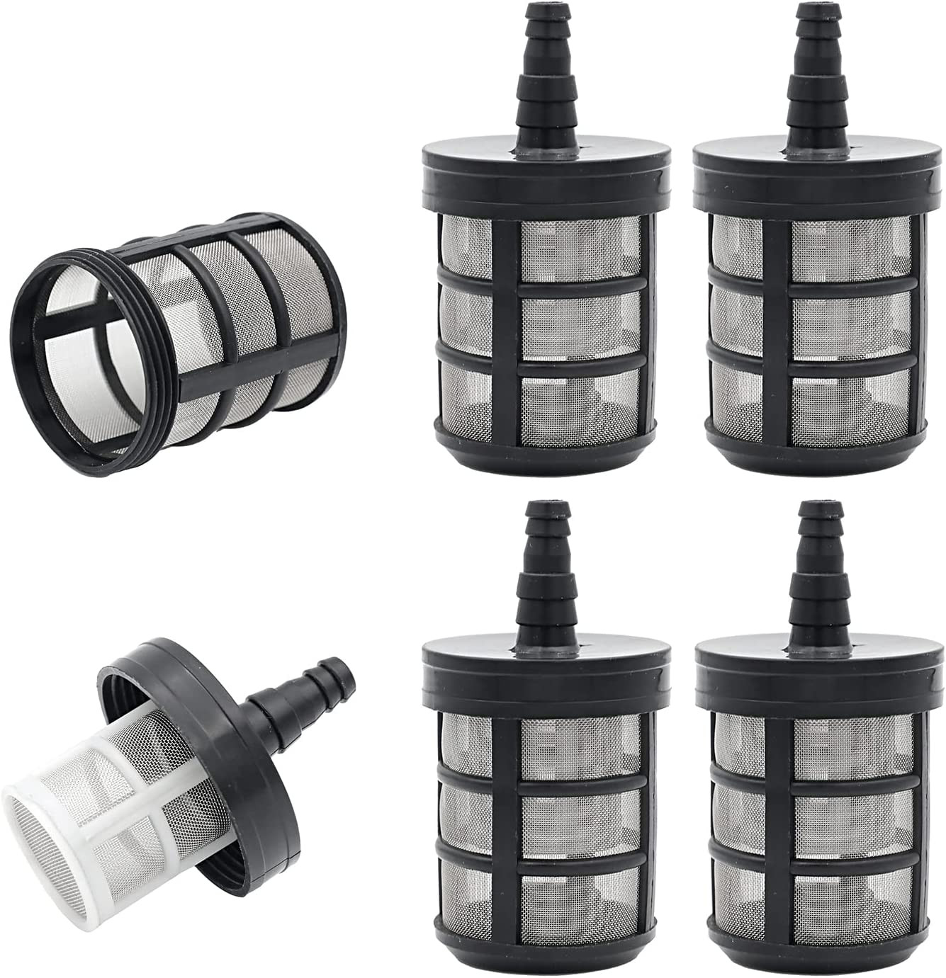 4 Packs Household Hose Filters, Double-Layers Stainless Steel Encryption Garden
