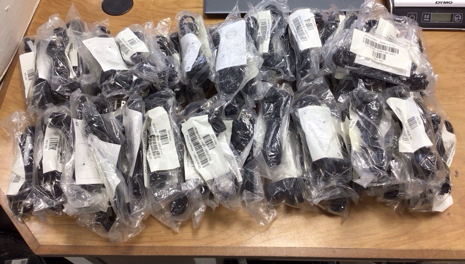 HUGE LOT OF 70x Dell Laptop Power Charger Cable DP/N 0F2951  BRAND NEW
