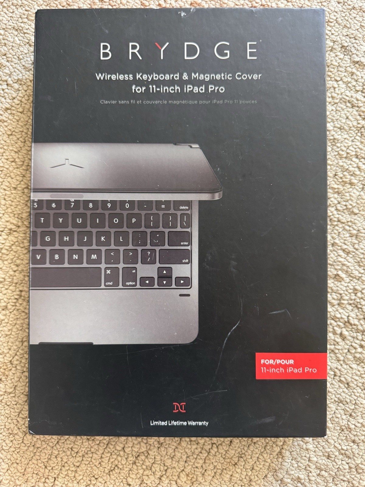 Brydge Wireless Bluetooth Keyboard & Magnetic Cover for Apple iPad Pro 11-inch