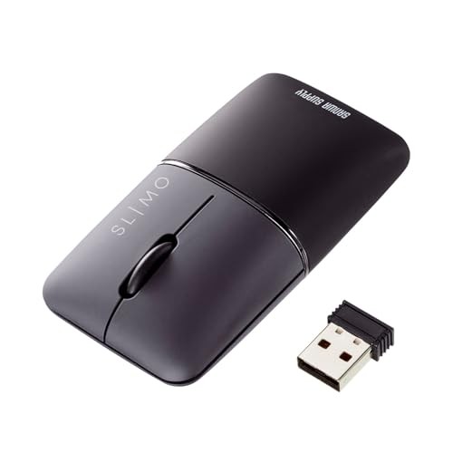 Sanwa Supply Mobile Mouse Bluetooth/Wireless USB A Connection Combo Dual Mode