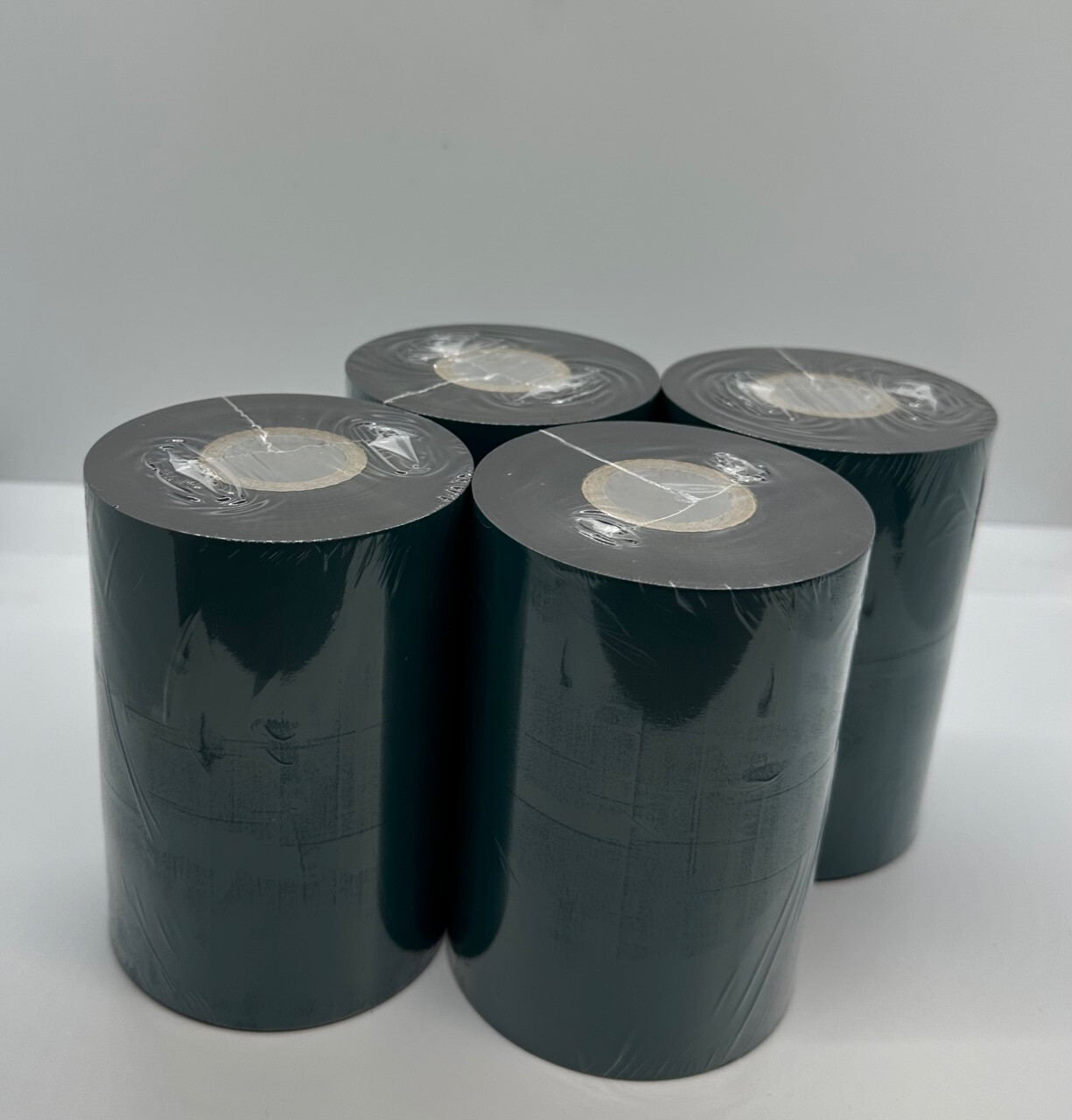 4 - Wax/Resin Thermal Transfer Ribbon for Zebra 110mm x 450M 4.33" x 1476" Roll