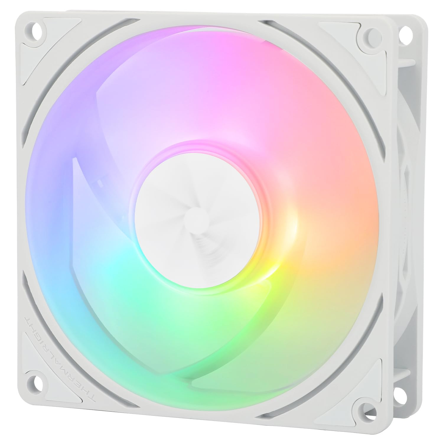 TL-P9W-S CPU Fan, Computer Case ARGB Fan Quiet 4PIN PWM PC Cooling, High Perform