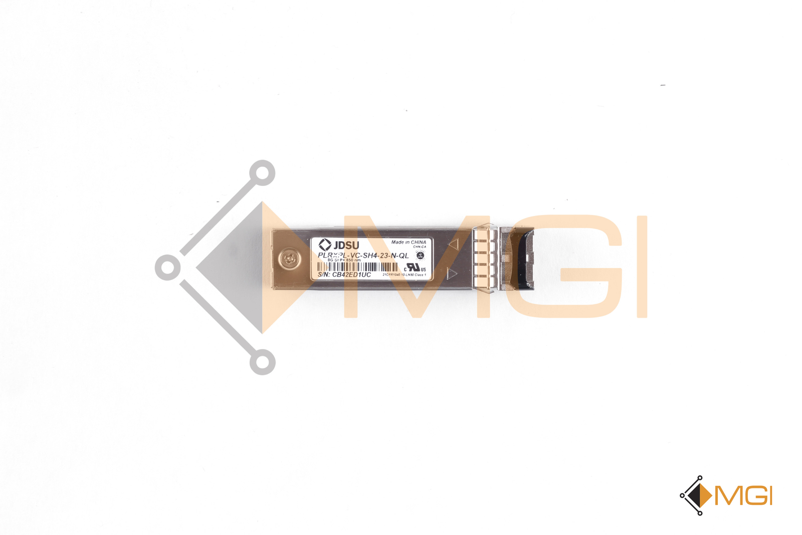JDSU 8GB SFP 850NM HOT PLUG TRANSCEIVER // PLRXPL-VC-SH4-23-N-QL / 