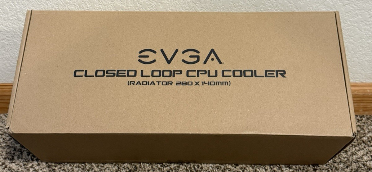EVGA 240mm All-In-One RGB LED CPU Liquid Cooler - Black (400-HY-CL24-V1)