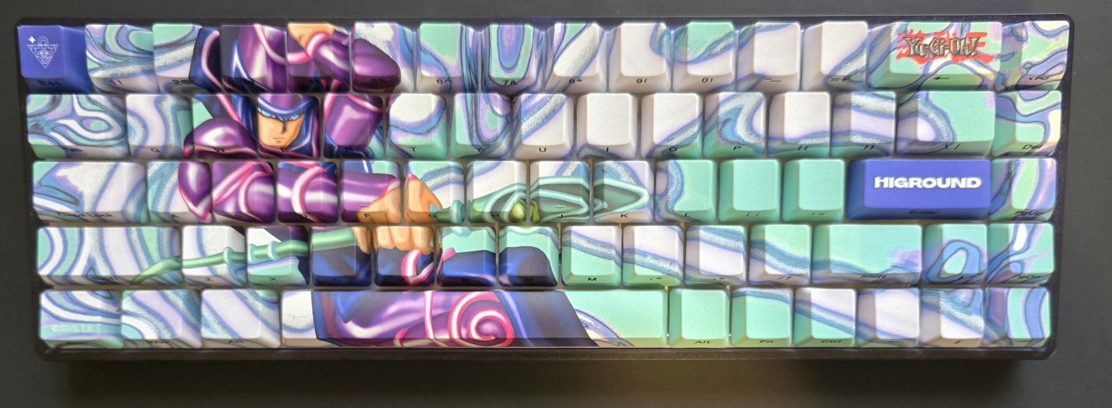 Higround x Yu-Gi-Oh Dark Magician Base 65 Keyboard Limited