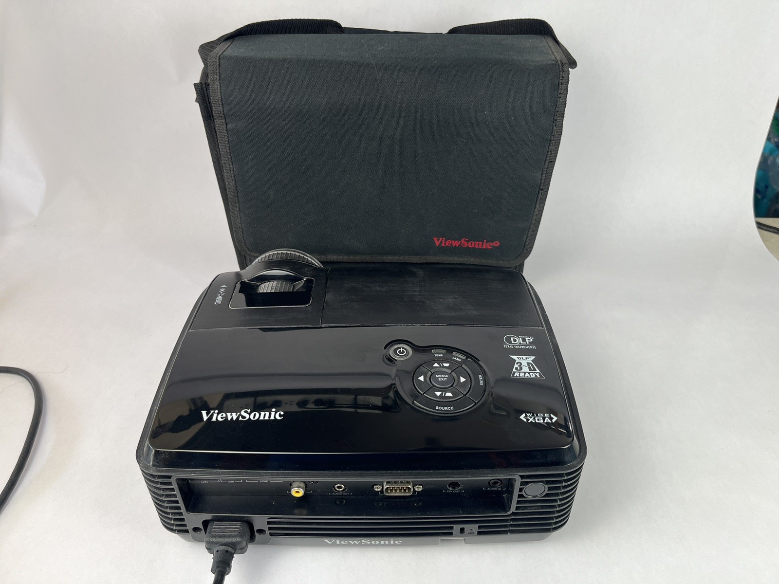 ViewSonic DLP Projector 3D Ready VS12476 Tested Working In Soft Case