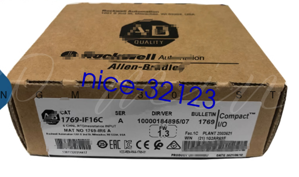 QTY:1 1769-IF16C Current Module 1769IF 16C Input Module