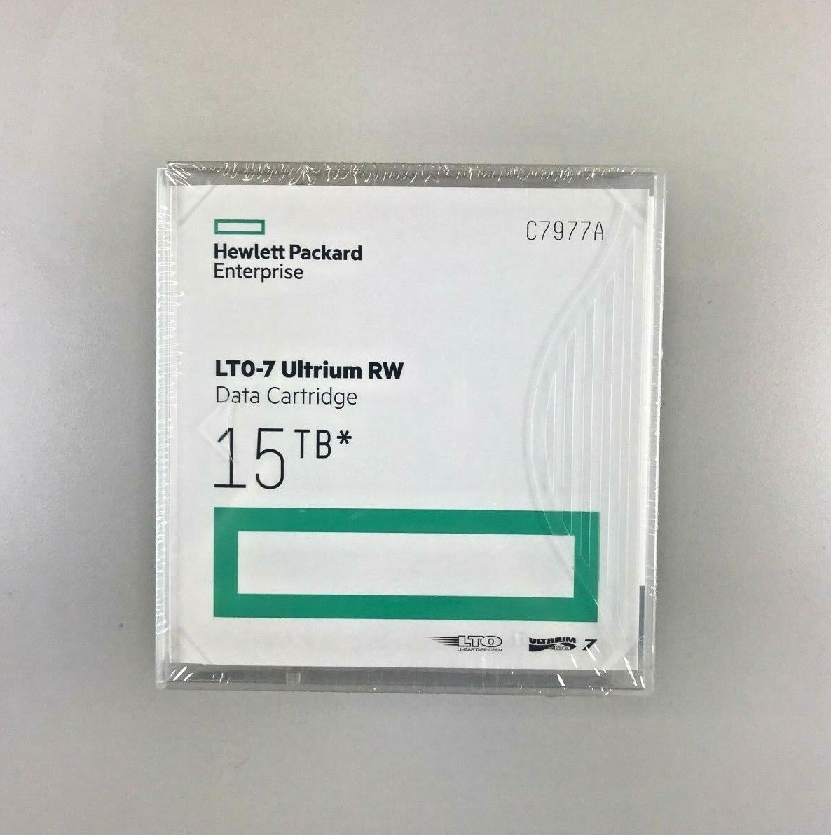 HP / HPE LTO-7 Tape C7977A Ultrium Backup Tape Cartridge 6TB/15TB- NEW