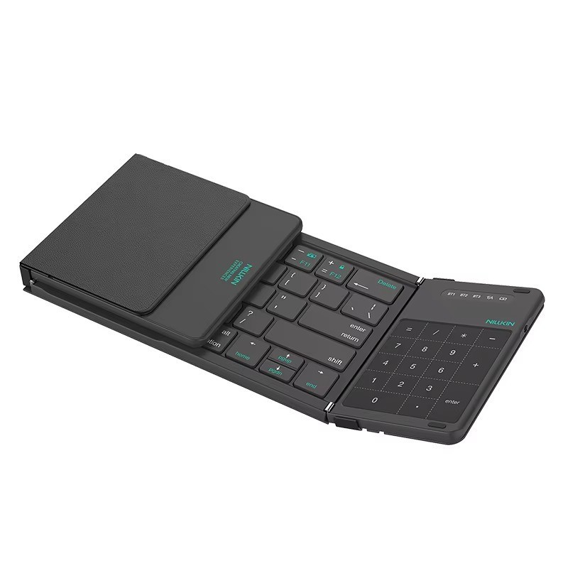 NILLKIN Mini Foldable Bluetooth Keyboard Wireless Trackpad Portable 34cm/13"