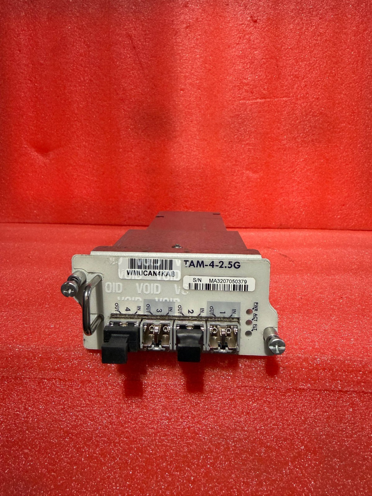 Infinera TAM-4-2.5G-A TAM, four 2.5G ports Tributary Adapter Module 2.5G DTX