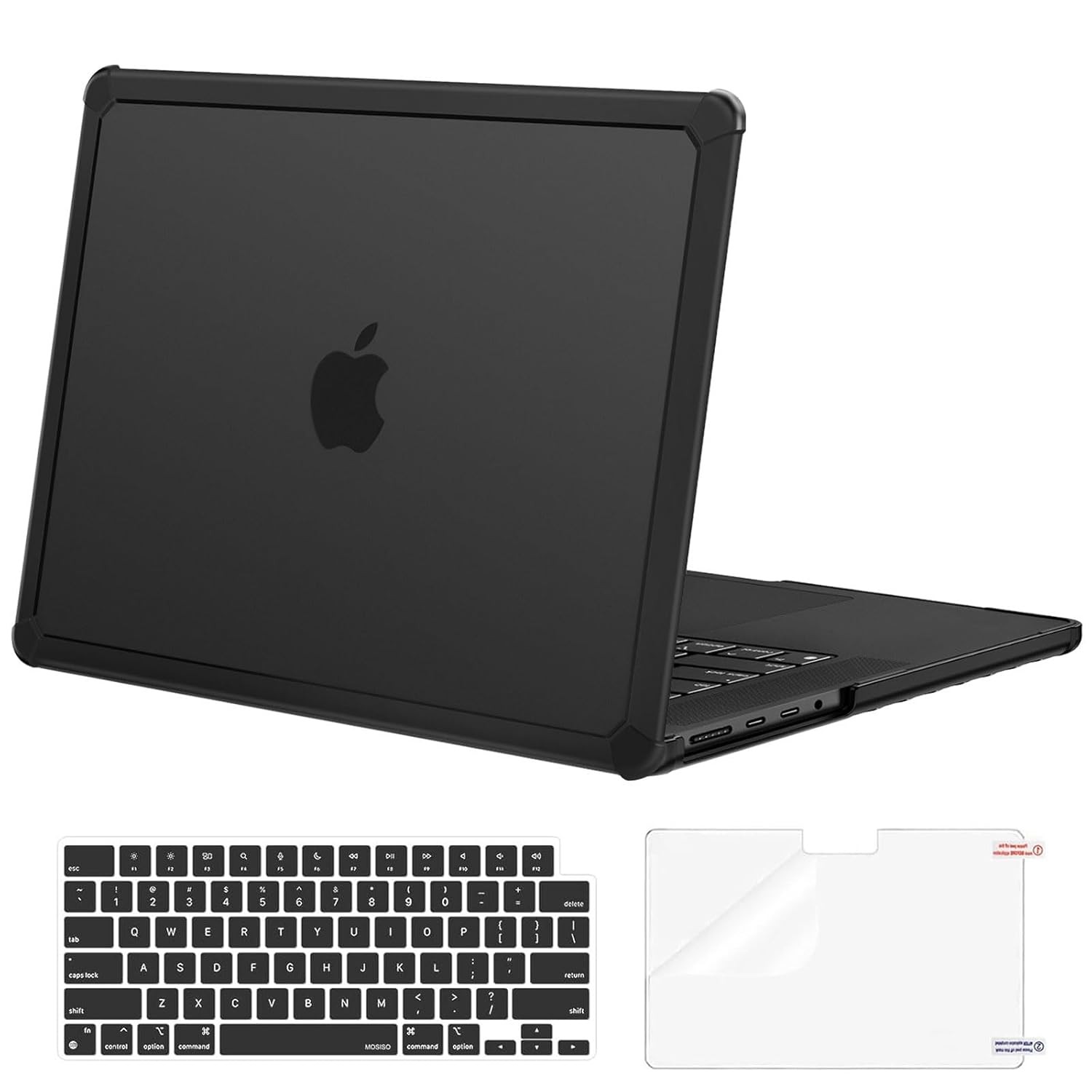 MacBook Pro 14 inch Black Case M5 M4 M3 M2 M1 2021-2026 Compatible with M1 M2