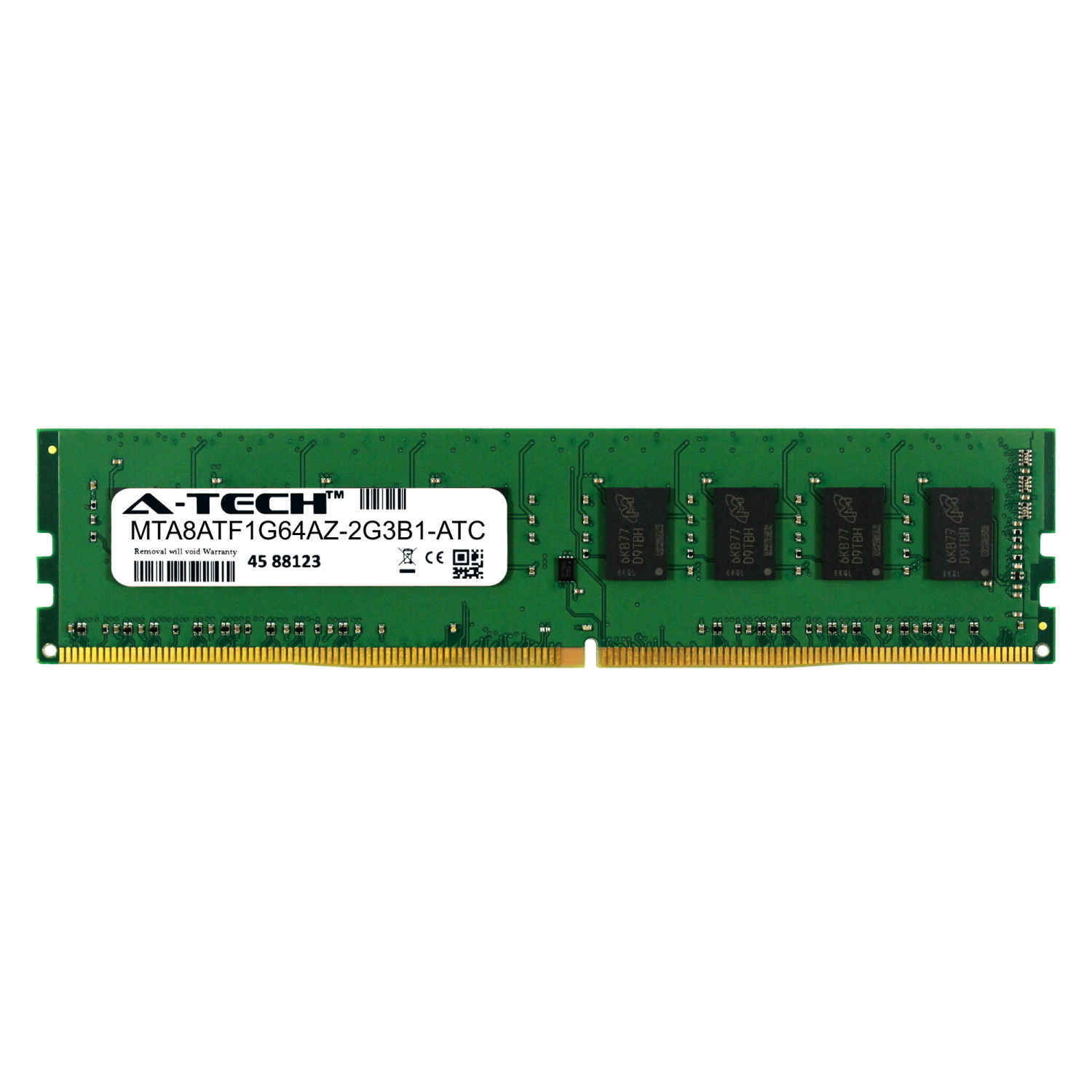 8GB DDR4 PC4-19200 DIMM (Replacement for Micron MTA8ATF1G64AZ-2G3B1) Memory RAM