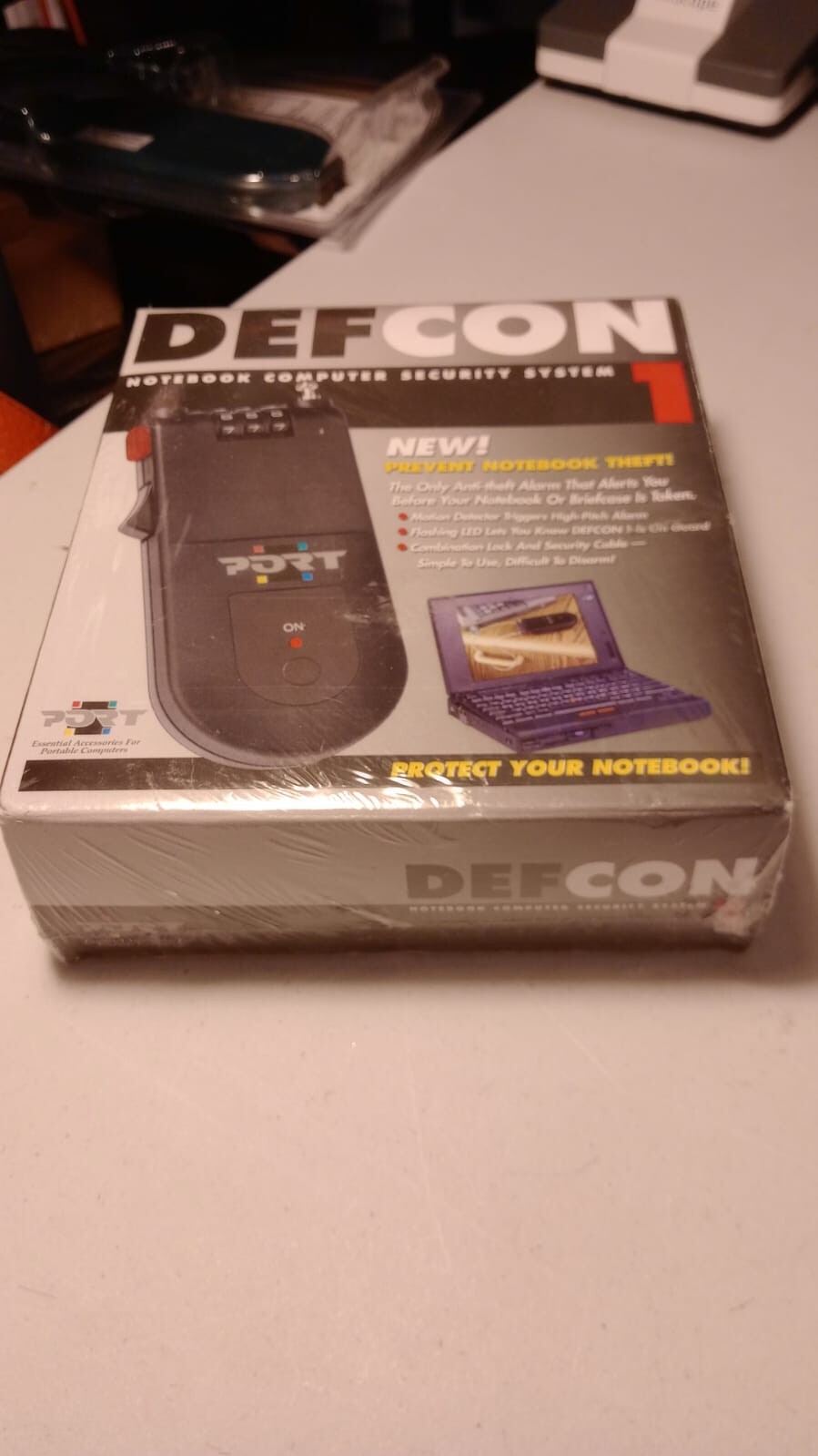 Defcon 1 Computer Briefcase Back Pack Security System - NEW