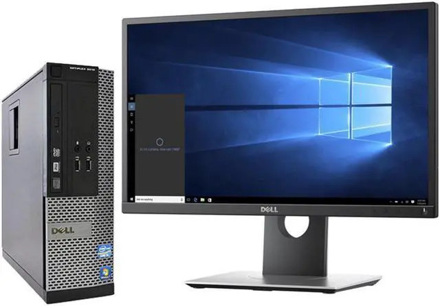 Dell 22 in Professional Series P2217 Monitor i5-3470 4GB RAM 256GB SSD W10 Pro