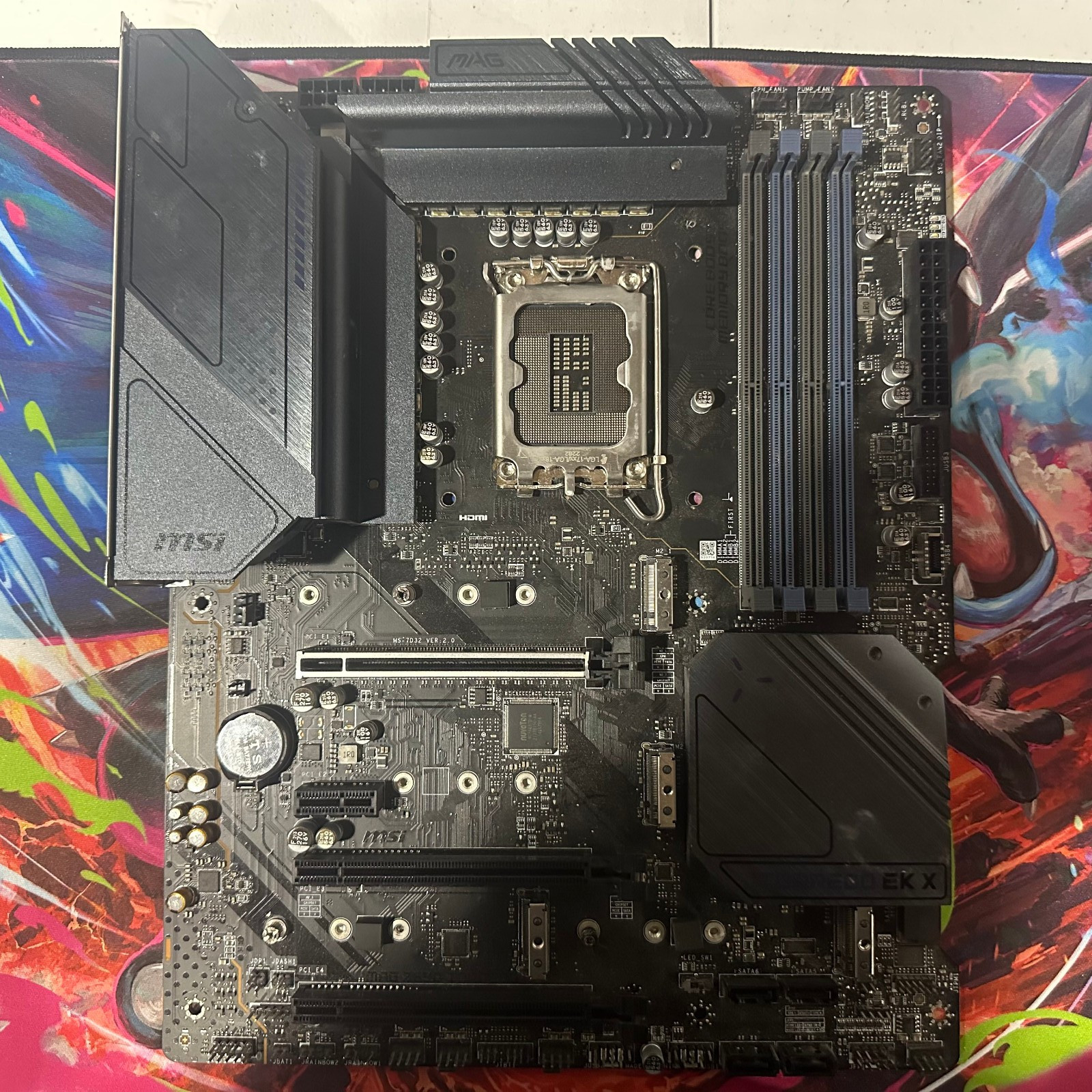MSI MAG Z690 TORPEDO LGA1700 DDR5 ATX Motherboard AS-IS Read Known Issues