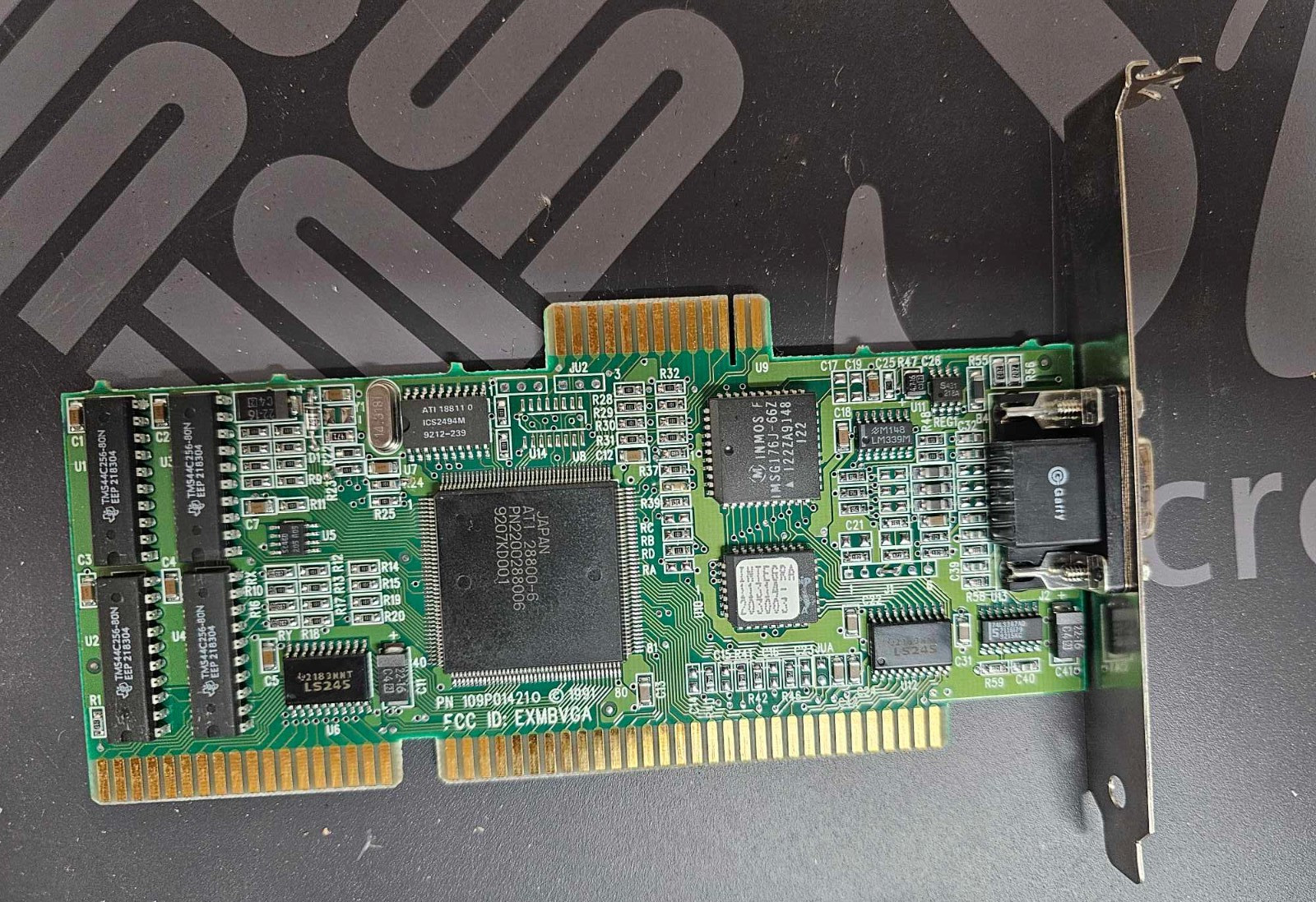 Rare Retro Gaming - Vintage ATI Gaming ISA VGA Video Card VGA Integra Video