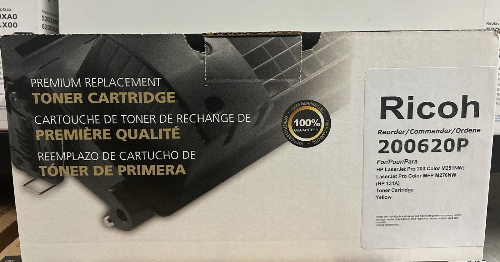 Ricoh Yellow Premium Replacement Laser Toner for HP LaserJet Pro M251nw 200620P