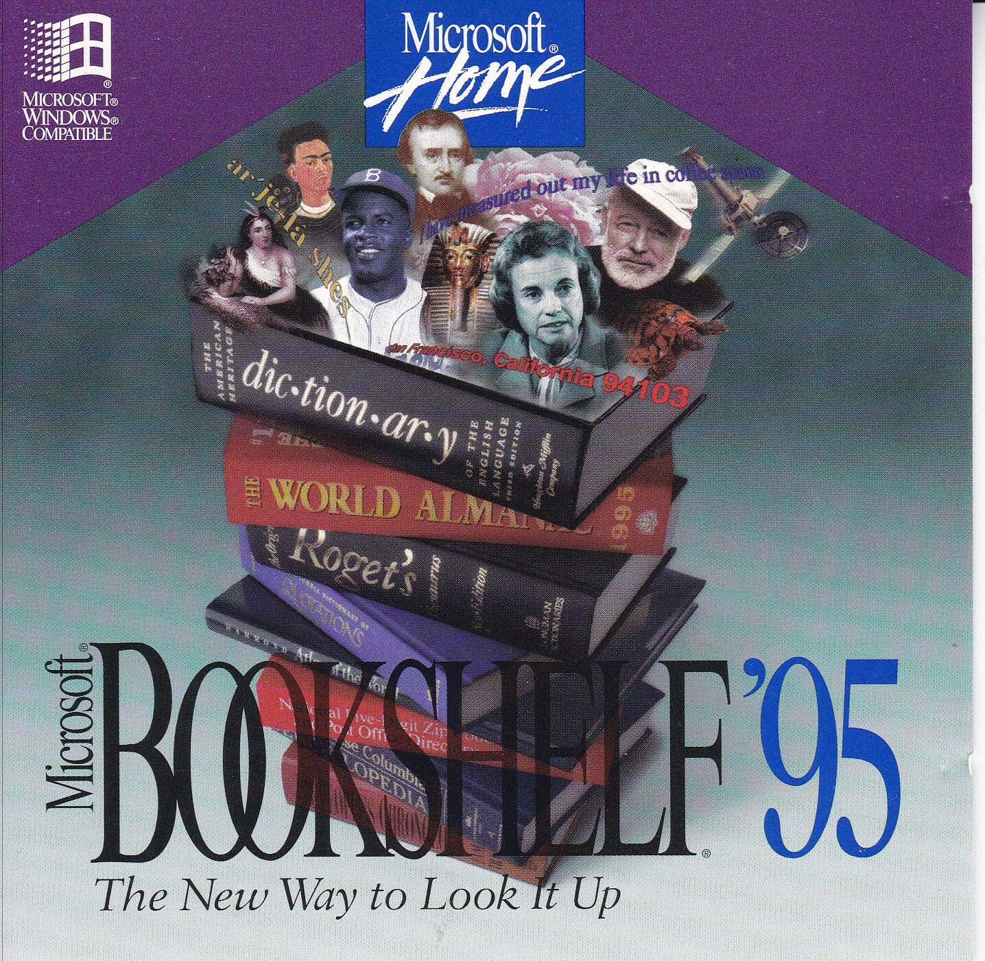 Vintage Microsoft Bookshelf '95: The New Way to Look It Up (1995)