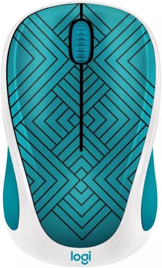 Logitech M317  Design Collection Wireless Optical Mouse with Colorful Designs