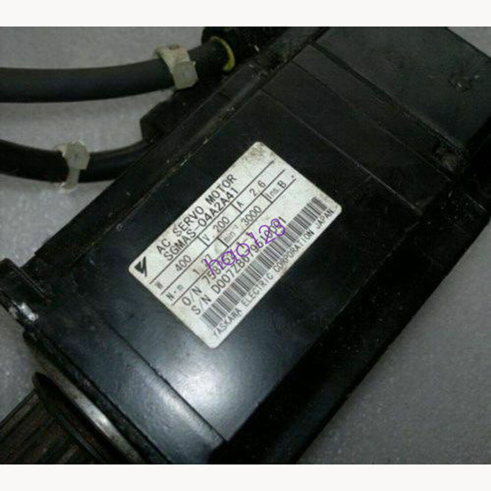 1pcs Used Yaskawa Servo Motor SGMAS-04A2A41 SGMAS04A2A41 ship DHL/FedEx