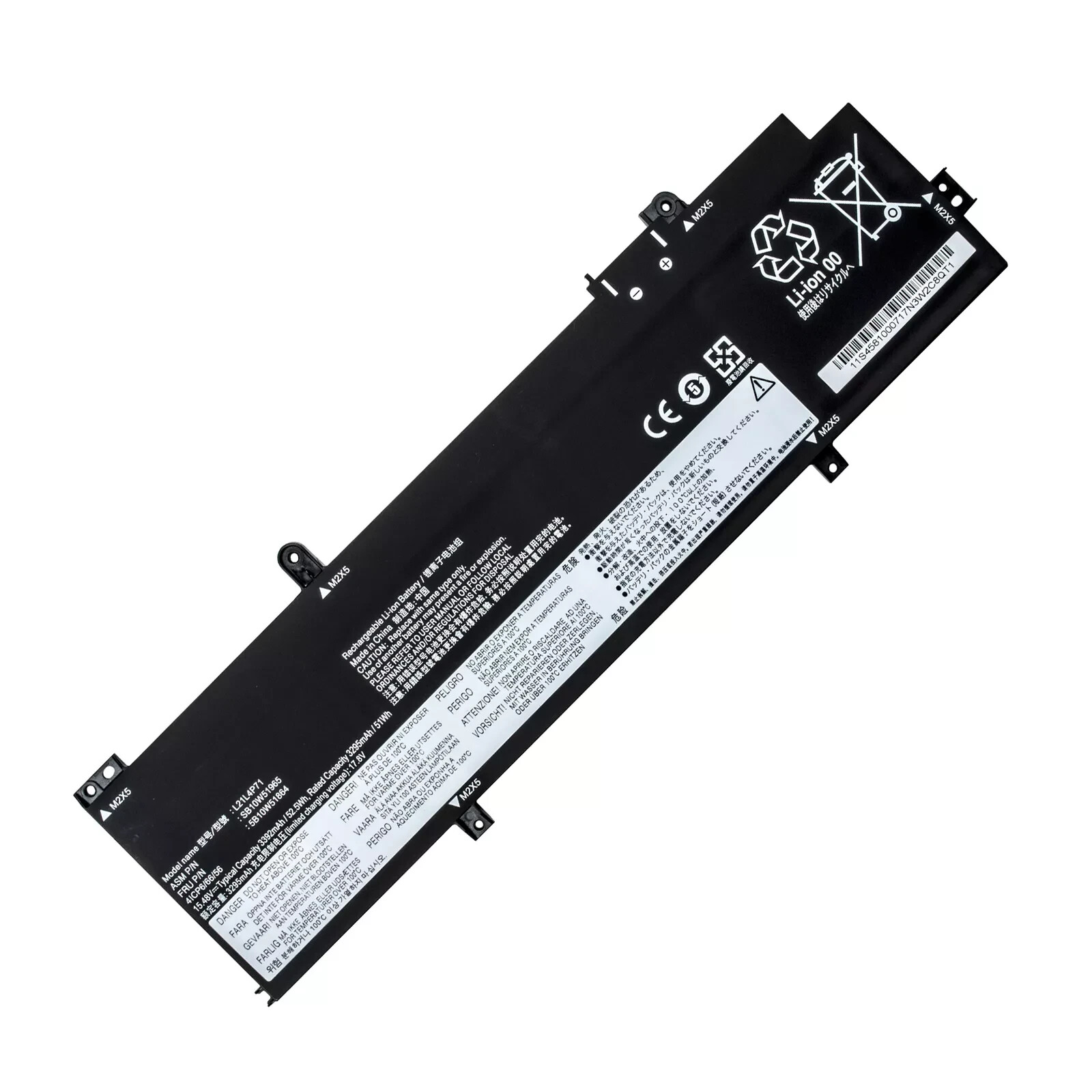 Genuine L21D4P71 L21M4P71 L21L4P71 Battery for Lenovo ThinkPad T14 P14s Gen3 3rd