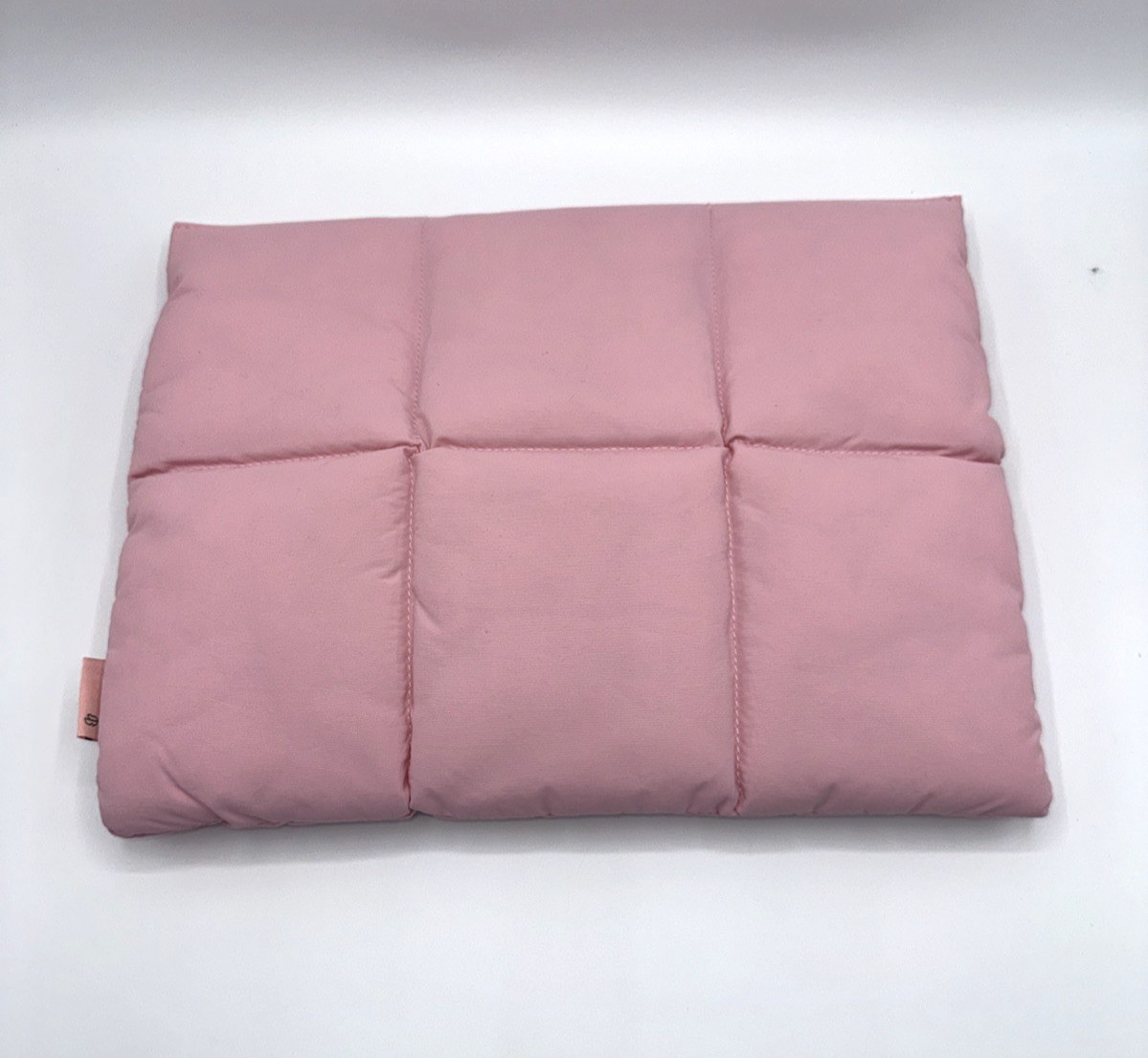 Puffy Laptop Sleeve 13-14Inch, Quilted Puffer Laptop Carrying Case Pink