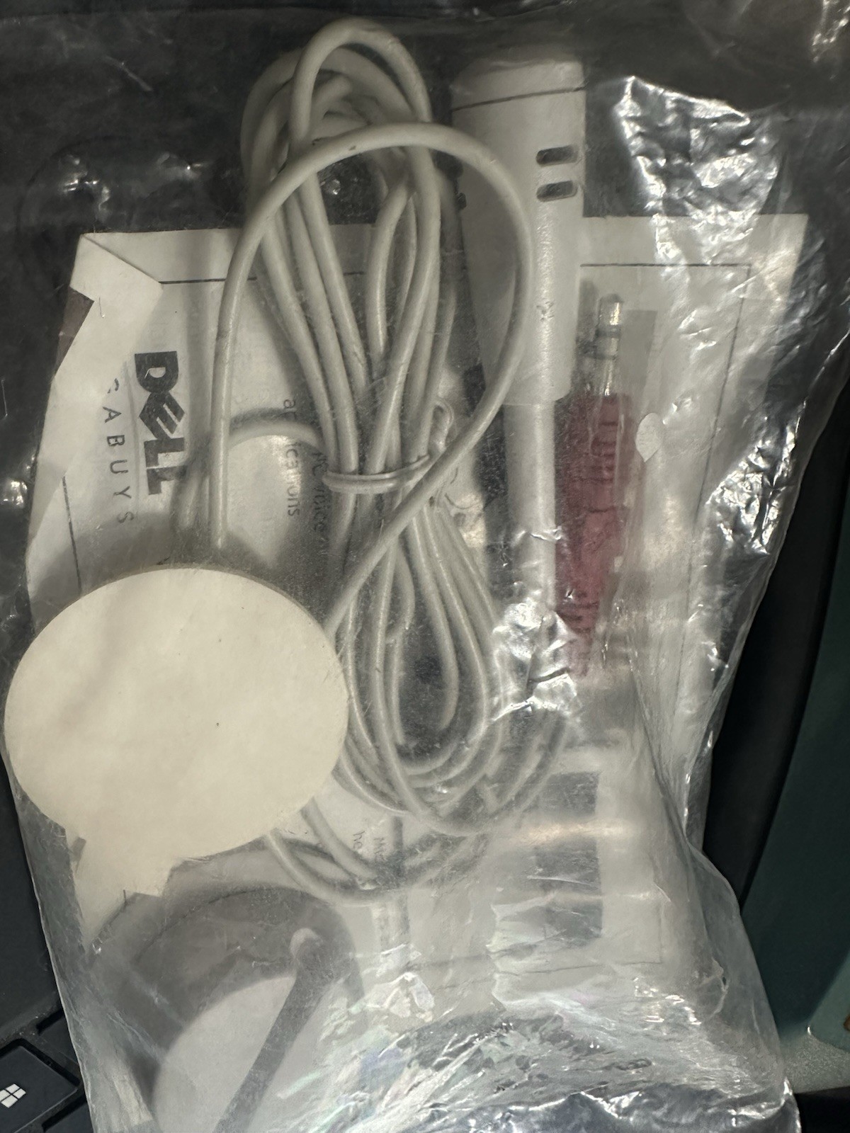 Vintage Telex 3090116400 Computer Microphone Kit 3.5mm OEM Sealed New