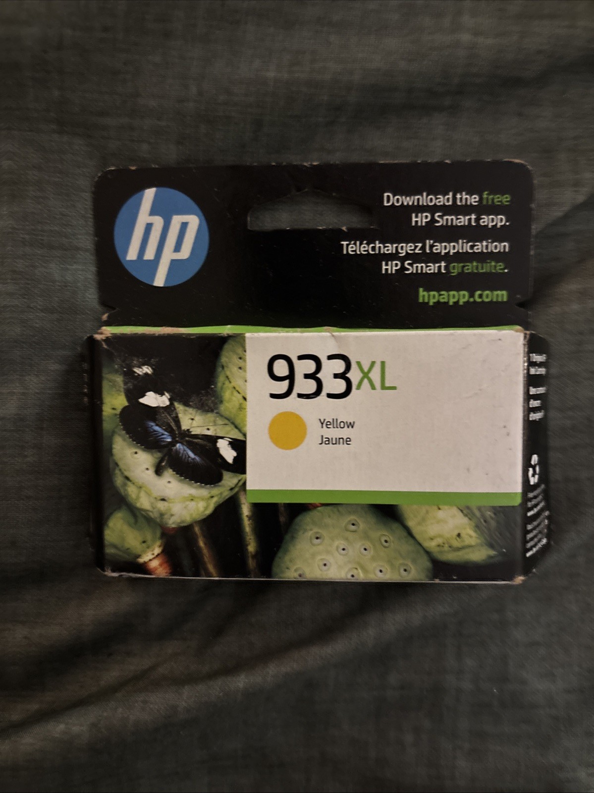2x GENUINE HP 933XL Yellow High Yield Ink Cartridge CN056AN NEW SEALED 12/24
