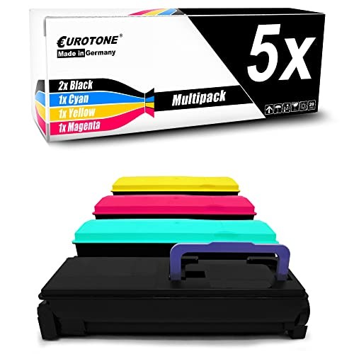 Eurotone 5x Compatible Toner Cartridge for Kyocera TK550 Multi-Color E30CF6