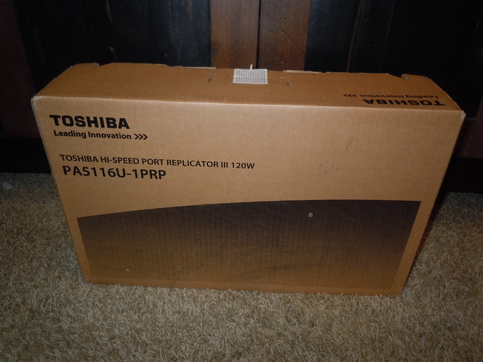 NEW Toshiba Hi-Speed Port Replicator III 120W Model PA5116U-1PRP Complete NIB