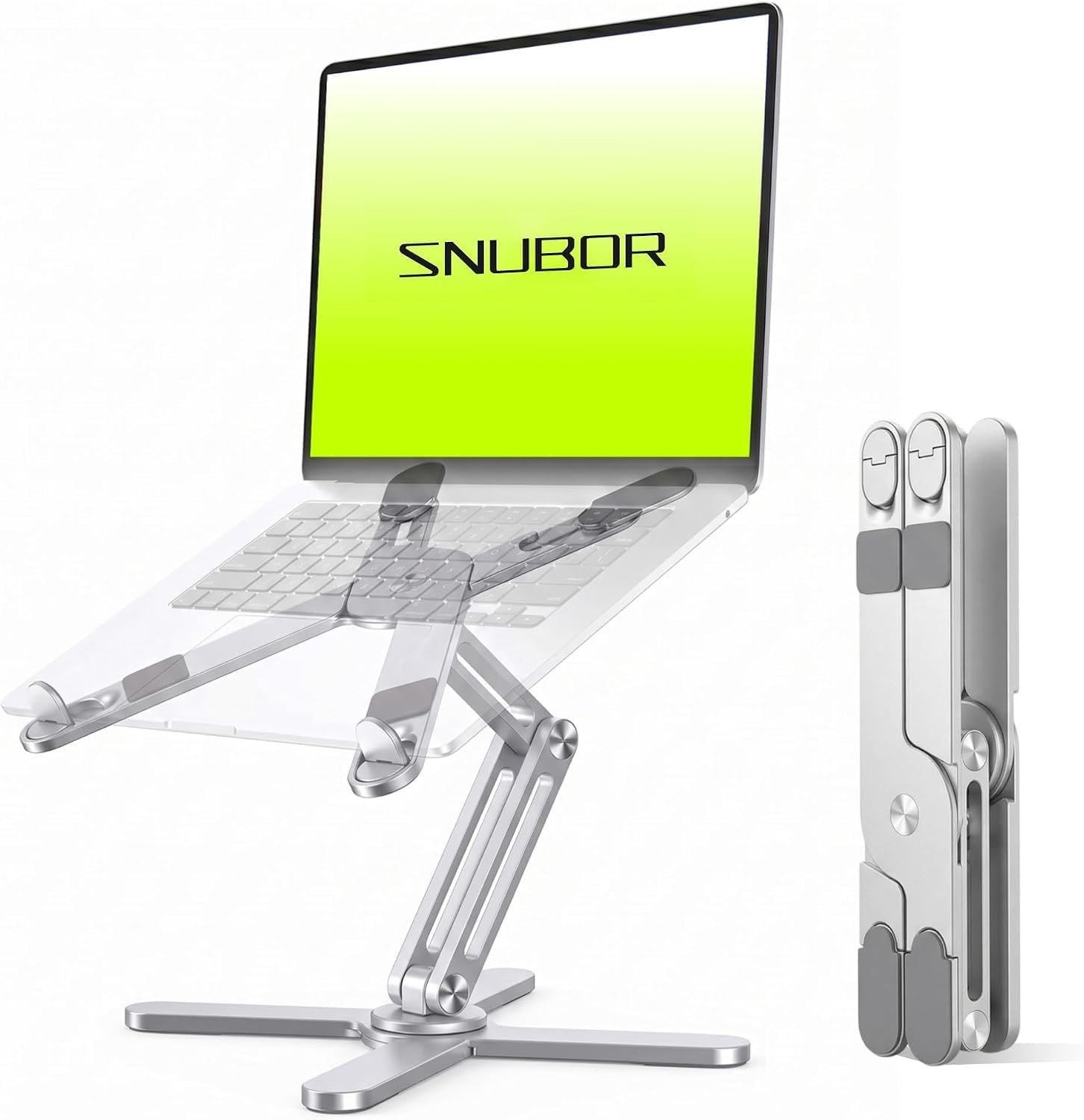 Model-X 3.0 Laptop Stand, Ladjustable Laptop Stand Desk, Ergonomic Laptop Sta...
