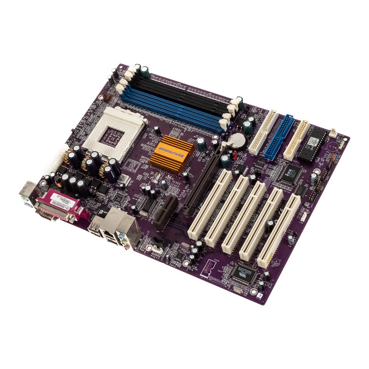 Motherboard ECS K7S5A PRO SOCKET 462(A) SDRAM DDR/SDRAM AGP PCI LAN ATX