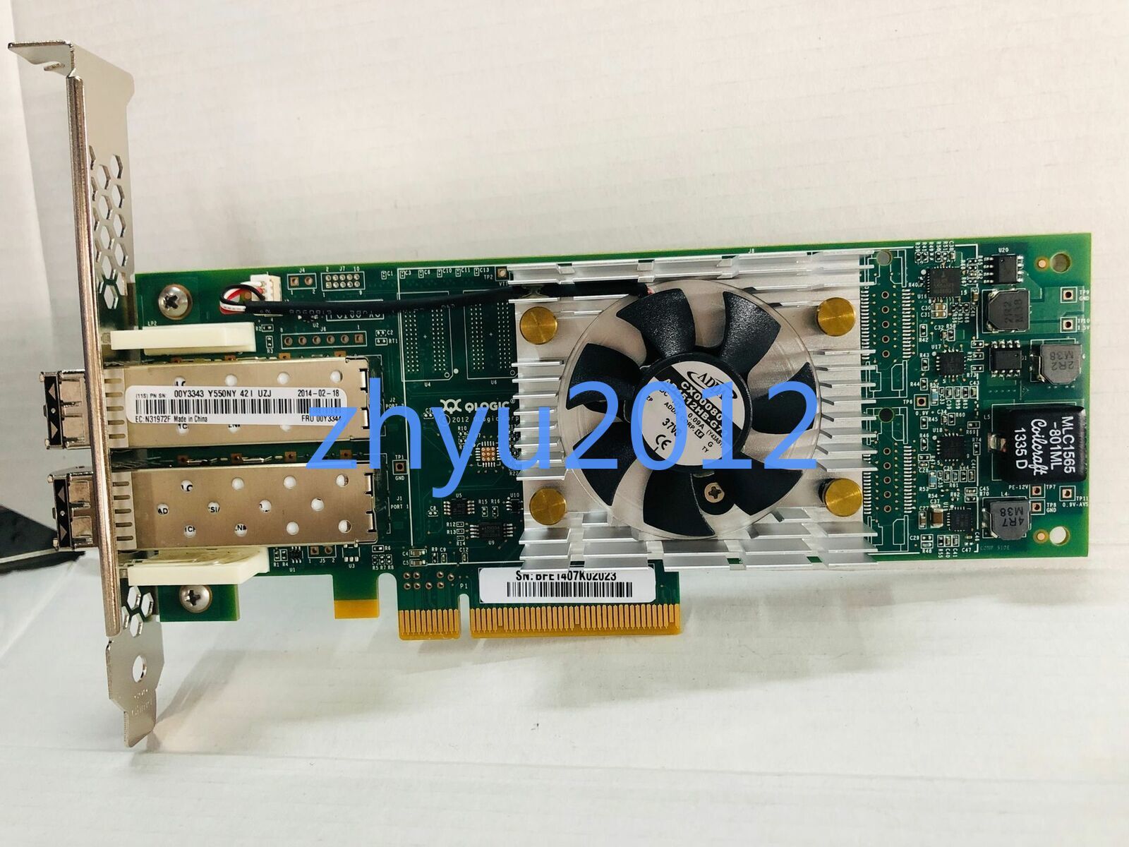 100% Test1pcs Used QLE2662-IBM 00Y3344 (by DHL or Fedex )