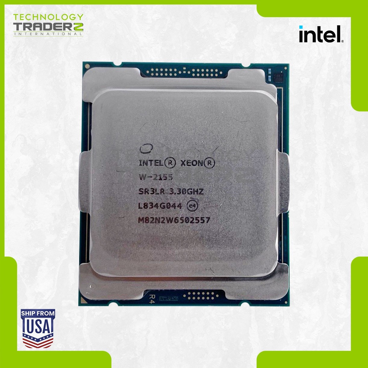 SR3LR Intel Xeon W-2155 10-Core 3.30GHz 13.75MB 140W LGA2066 Processor
