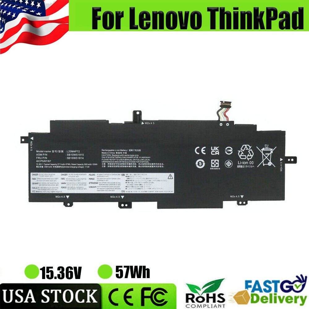 L20M4P72 L20L4P72 L20C4P72 NEW Battery For Lenovo ThinkPad T14s Gen 2 Series