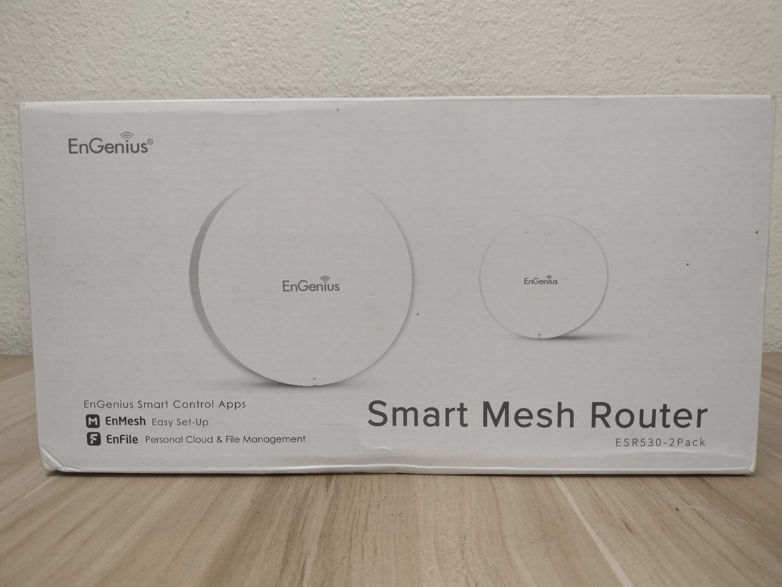 EnGenius ESR530 AC1300 Dual-Band Whole-Home Mesh WiFi System 2-pack
