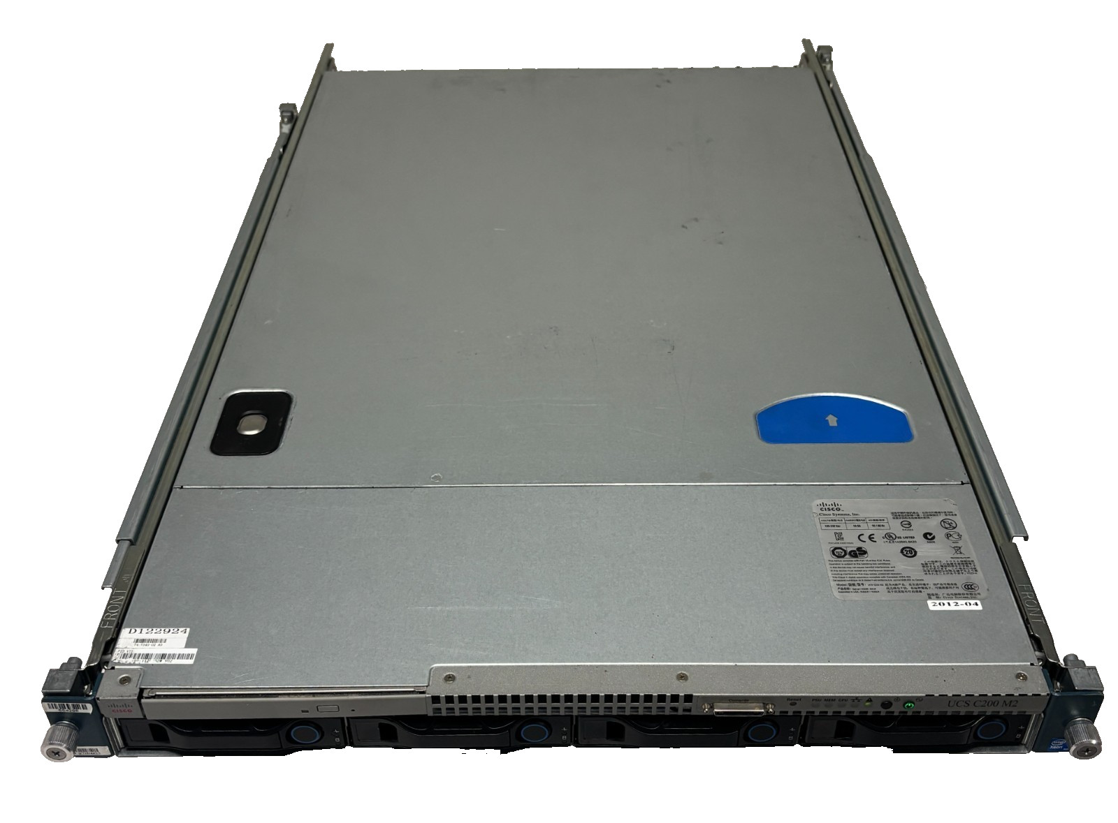 Cisco UCS C200 M2, Server Drive Rack-Mount Server - Power Tested Only