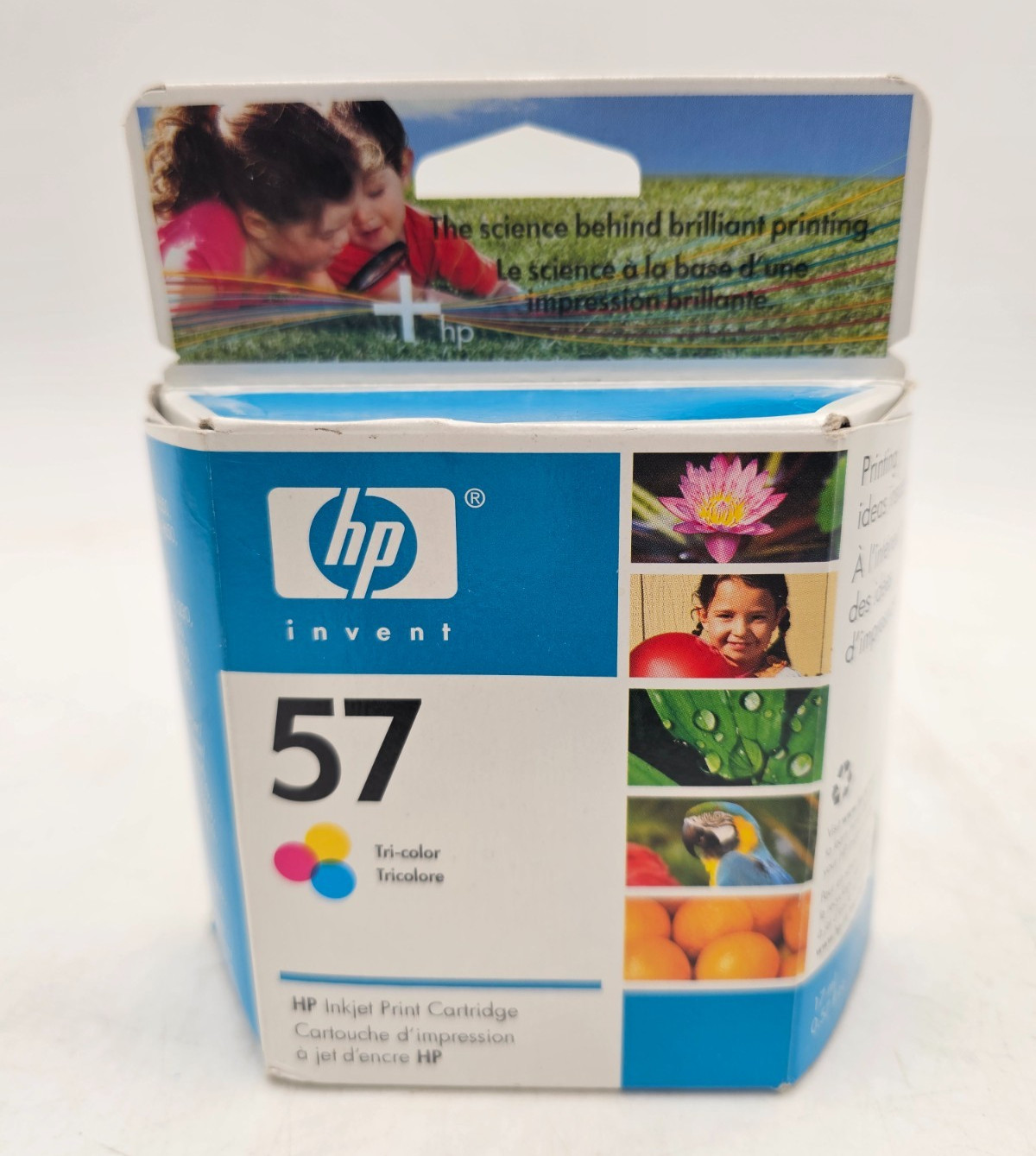 HP Invent 57 Tri Color Printer Ink Cartridge Expired