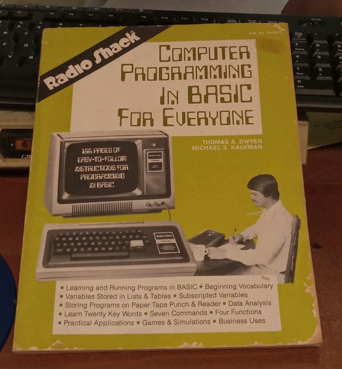 Vintage Radio Shack Computer Programming Book Basic 1977