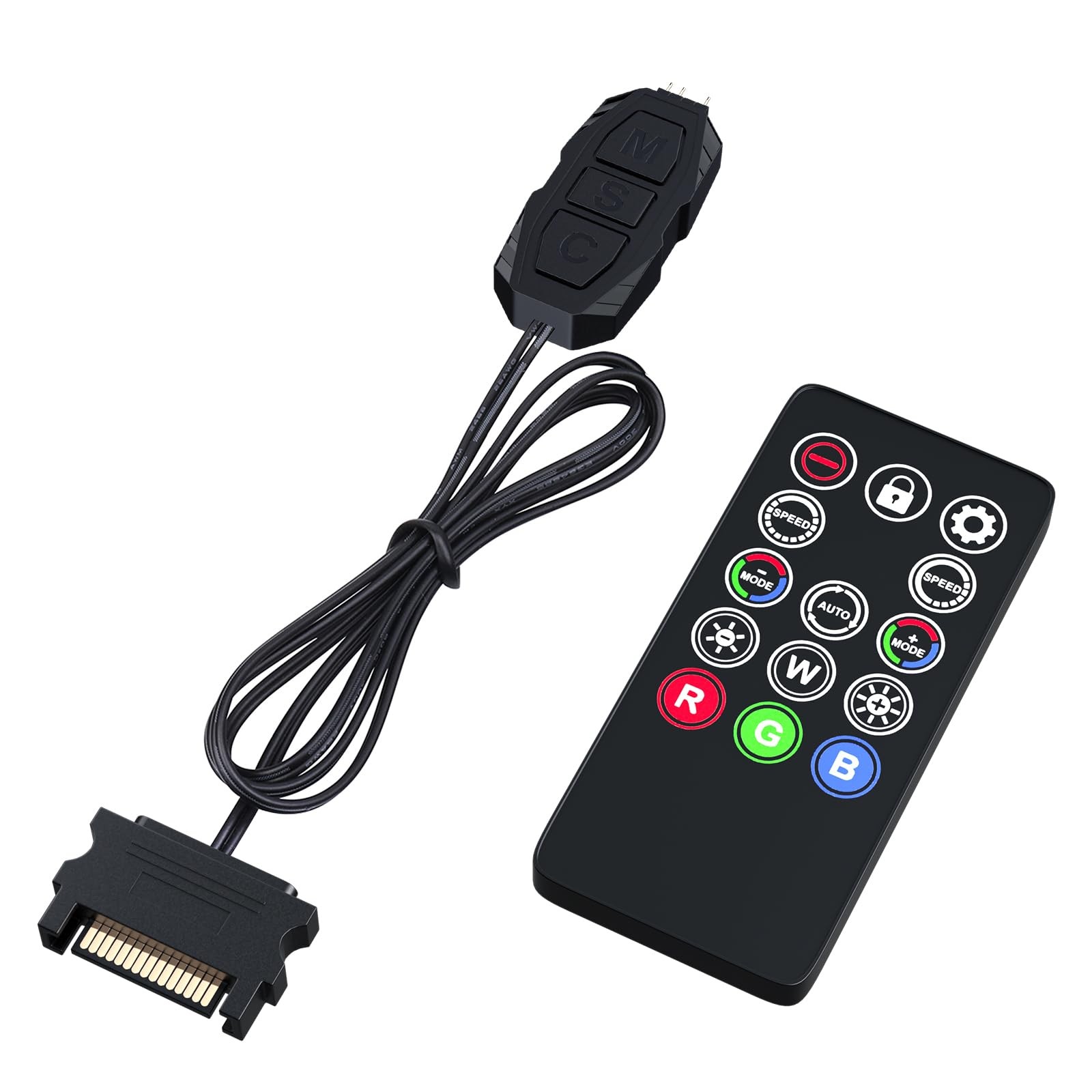 DS Mini ARGB PC Fans Controller Kit with One-to-One Matching Function