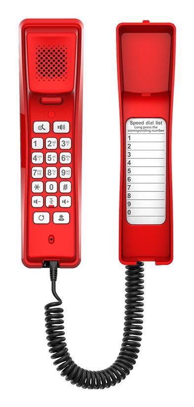 Fanvil H2U-R Ip Phone Red 2 Lines ~E~