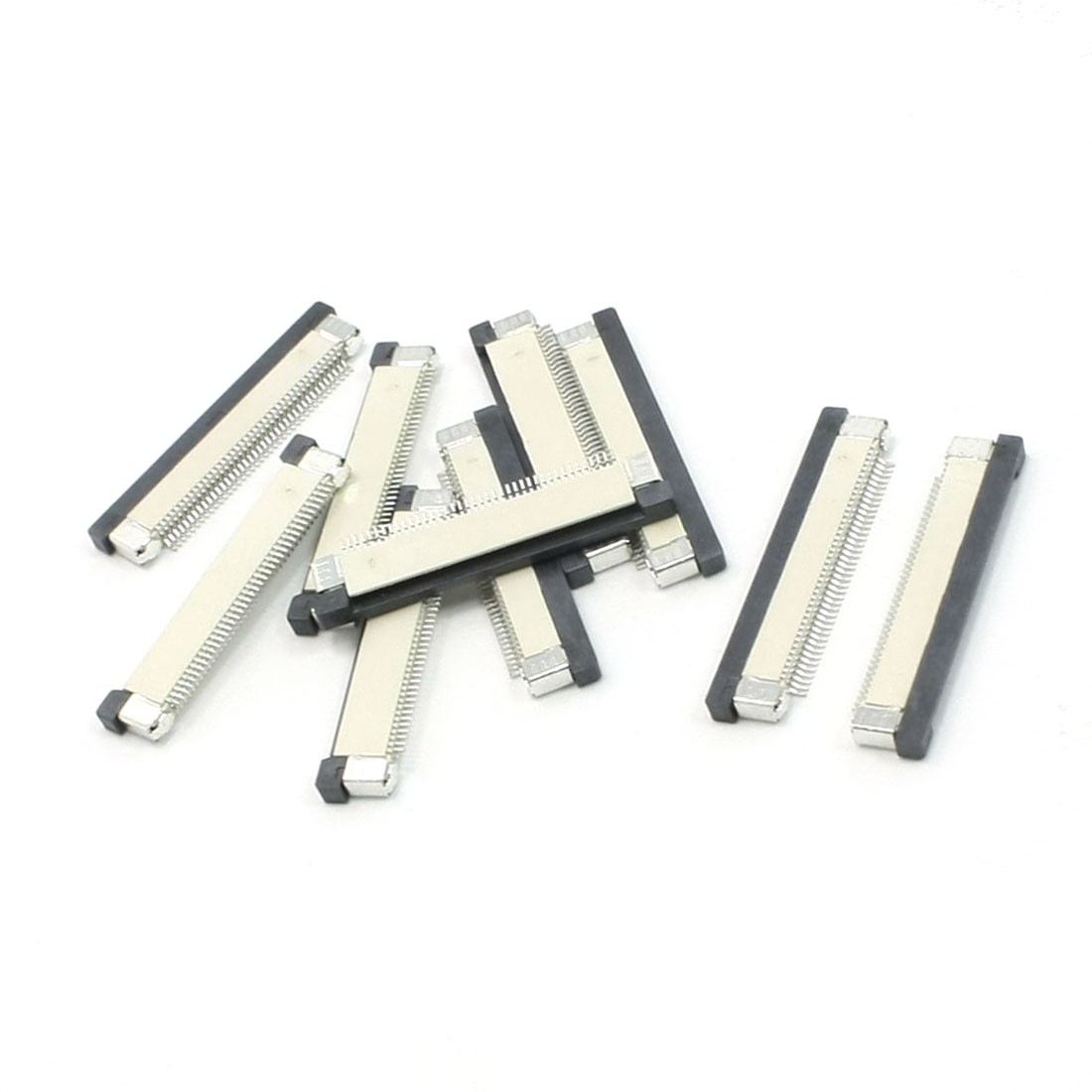 10 Pcs Single Row 0.5mm Pitch 40P Pin FPC FFC Connector for I/O Socket