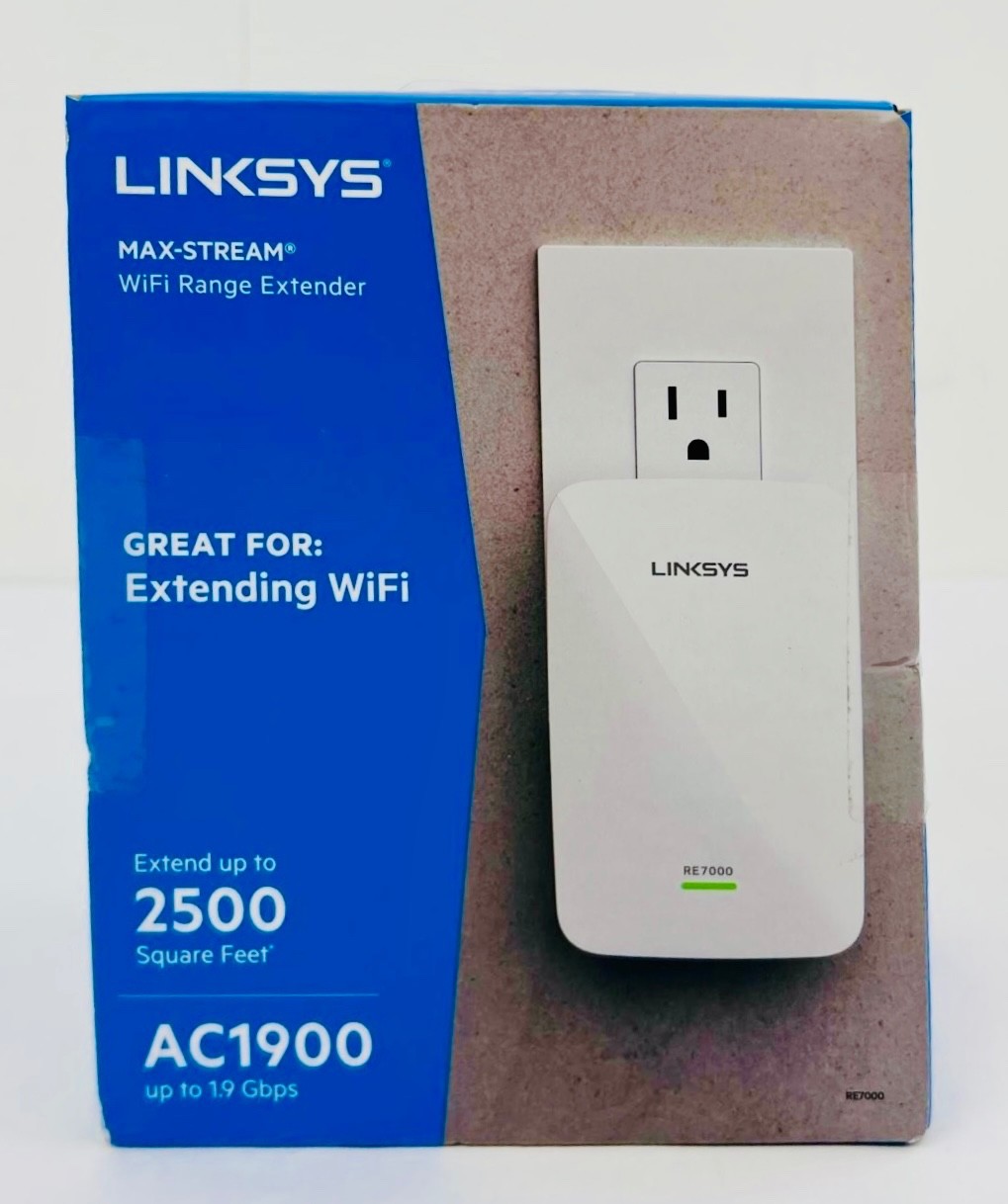 Brand NEW LINKSYS RE7000 Max-Stream AC1900+ Wi-Fi Range Extender